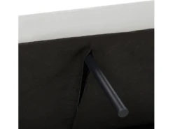 Canapé Convertible 3 Places En Velours Gris Clair VIMMERBY -Accueil-Canapé canape 16651909