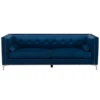 Canapé 3 Places En Velours Bleu Marine AVALDSENES 2 Canapé 3 Places En Velours Bleu Marine AVALDSENES -Accueil-Canapé canape 16657827