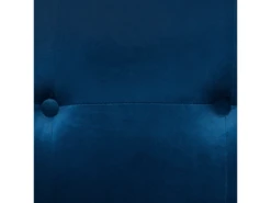 Canapé 3 Places En Velours Bleu Marine AVALDSENES -Accueil-Canapé canape 16657843
