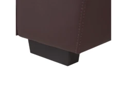 Canapé 2 Places En Cuir PU Marron VOGAR -Accueil-Canapé canape 16661747