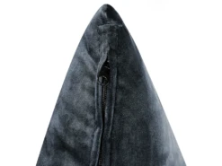 Canapé Moderne En Velours Noir D'Angle Gauche Pieds En Bois D'Eucalyptus Grena -Accueil-Canapé canape 16662751