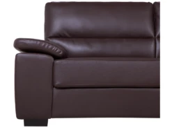 Canapé 3 Places En Cuir PU Marron VOGAR -Accueil-Canapé canape 16664587