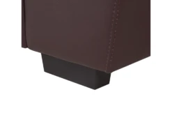 Canapé 3 Places En Cuir PU Marron VOGAR -Accueil-Canapé canape 16664593