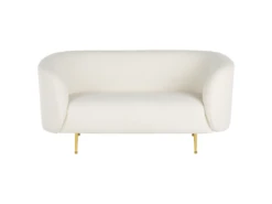 Canapé Blanc 2 Places LOEN -Accueil-Canapé canape 16665147