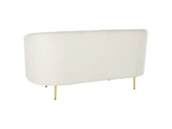 Canapé Blanc 2 Places LOEN -Accueil-Canapé canape 16665149