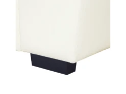 Canapé 2 Places En Cuir PU Crème VOGAR -Accueil-Canapé canape 16665479