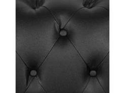 Canapé 2 Places En Cuir PU Noir VISSLAND -Accueil-Canapé canape 16665973