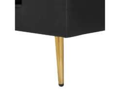 Canapé 3 Places En Cuir Noir TORGET -Accueil-Canapé canape 17473443