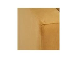 Canapé 2 Places Tissu/Bois Moutarde - LAOS -Accueil-Canapé canape 17788859