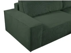 Canapé 4 Places Convertible En Velours Côtelé Vert AMELIA De Pascal Morabito -Accueil-Canapé canape 17972243