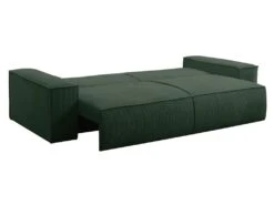 Canapé 4 Places Convertible En Velours Côtelé Vert AMELIA De Pascal Morabito -Accueil-Canapé canape 17972255