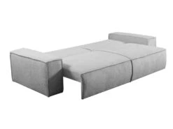 Canapé 4 Places Convertible En Tissu Bouclette Gris AMELIA De Pascal Morabito -Accueil-Canapé canape 17976577