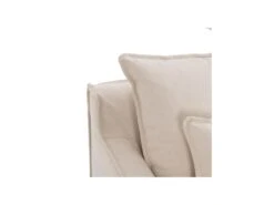 Canapé 3 Places Tissu Beige N°3 - LINOU -Accueil-Canapé canape 18103903