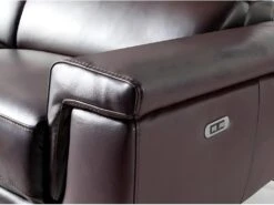 Canapé 2 Places En Cuir Avec Relax 6050 ANGEL CERDA -Accueil-Canapé canape 18425255