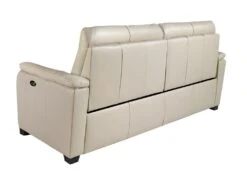 Canapé 3 Places En Cuir Gris Et Relax 6158 ANGEL CERDA -Accueil-Canapé canape 18427219