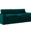 Canapé 3 Places En Velours Vert émeraude AMAURY -Accueil-Canapé canape 19467257