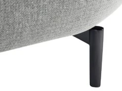 Canapé 3 Places En Tissu Gris ANGELINA -Accueil-Canapé canape 19467329