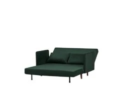 Belushi - Canapé Convertible 2 Places En Velours Côtelé (L120cm) - Couleur - Vert Foncé -Accueil-Canapé canape 19550125