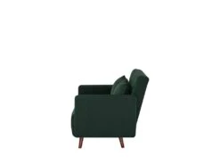 Belushi - Canapé Convertible 2 Places En Velours Côtelé (L120cm) - Couleur - Vert Foncé -Accueil-Canapé canape 19550135