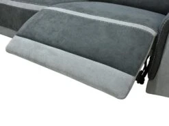 Canapé D'angle Gauche Relax électrique En Tissu Gris Foncé ORIETTO -Accueil-Canapé canape 19565635