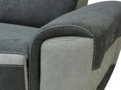 Canapé D'angle Gauche Relax électrique En Tissu Gris Foncé ORIETTO -Accueil-Canapé canape 19565645