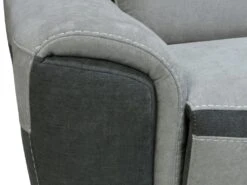 Canapé D'angle Droit Relax électrique En Tissu Gris Clair ORIETTO 20 Canapé D'angle Droit Relax électrique En Tissu Gris Clair ORIETTO -Accueil-Canapé canape 19585039