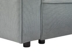 Canapé D'angle Droit En Velours Côtelé Bleu Clair BORORE De Pascal Morabito -Accueil-Canapé canape 19725599