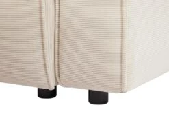 Canapé D'angle Gauche En Velours Côtelé Beige BORORE De Pascal Morabito -Accueil-Canapé canape 19726461