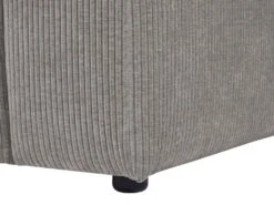 Canapé D'angle Gauche En Velours Côtelé Gris TIRONO -Accueil-Canapé canape 19914139