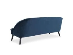 Canapé 3 Places Ioan Velours Bleu -Accueil-Canapé canape 20006919