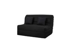 Banquette BZ Unie Avec Housse Noire + 2 Coussins - BZ10002