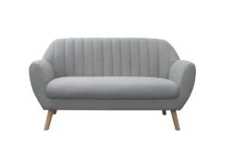 Canapé 2 Places En Tissu Sofia