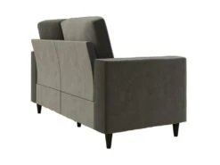 Canapé 2 Places En Velours Gris 15 Canapé 2 Places En Velours Gris -Accueil-Canapé canape 21492513