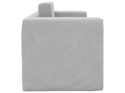 Canapé-lit Pour Enfants à 2 Places Gris Clair Peluche Douce -Accueil-Canapé canape 21991795