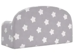 Canapé-lit Pour Enfants à 2 Places Gris Clair Avec étoiles -Accueil-Canapé canape 21994157