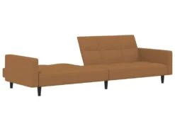 Canapé-lit à 2 Places Avec Tabouret Taupe Tissu Microfibre 17 Canapé-lit à 2 Places Avec Tabouret Taupe Tissu Microfibre -Accueil-Canapé canape 21994355