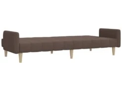 Canapé-lit à 2 Places Taupe Tissu -Accueil-Canapé canape 21994801