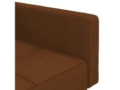 Canapé-lit à 2 Places Marron Microfibre -Accueil-Canapé canape 21997397