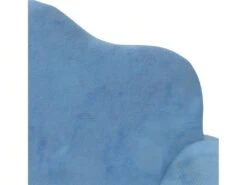 Canapé-lit Pour Enfants à 2 Places Bleu Peluche Douce -Accueil-Canapé canape 21998965
