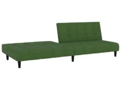 Canapé-lit à 2 Places Vert Foncé Velours -Accueil-Canapé canape 22000169