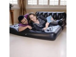 Canapé-lit Double Gonflable 5 En 1 188x152x64 Cm -Accueil-Canapé canape 22001983