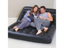 Canapé-lit Double Gonflable 5 En 1 188x152x64 Cm -Accueil-Canapé canape 22001985