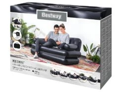 Canapé-lit Double Gonflable 5 En 1 188x152x64 Cm -Accueil-Canapé canape 22001987