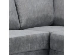 Calverton Canapé D'angle Avec Chaise Longue Vers La Droite En Gris Clair. -Accueil-Canapé canape 22043043