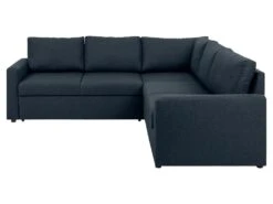 Sacramento Canapé D'angle, Espace De Rangement Dissimulé Et Lit Gigogne, Bleu Foncé. -Accueil-Canapé canape 22043103