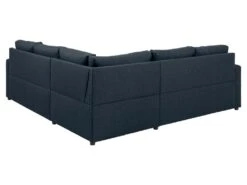 Sacramento Canapé D'angle, Espace De Rangement Dissimulé Et Lit Gigogne, Bleu Foncé. -Accueil-Canapé canape 22043109