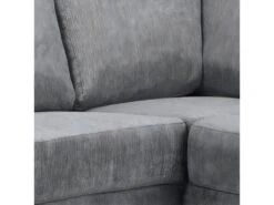 Calverton Canapé D'angle Avec Chaise Longue à Gauche En Gris Clair. -Accueil-Canapé canape 22043161