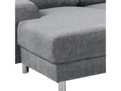 Calverton Canapé D'angle Avec Chaise Longue à Gauche En Gris Clair. -Accueil-Canapé canape 22043163