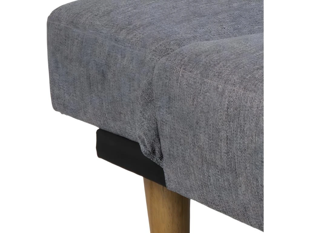 Lucca Canapé-lit Avec 2 Oreillers, Gris. 6 Lucca Canapé-lit Avec 2 Oreillers, Gris. – Image 4