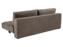 Blain Canapé-lit Avec 2 Oreillers Beige, Fumé. -Accueil-Canapé canape 22043333